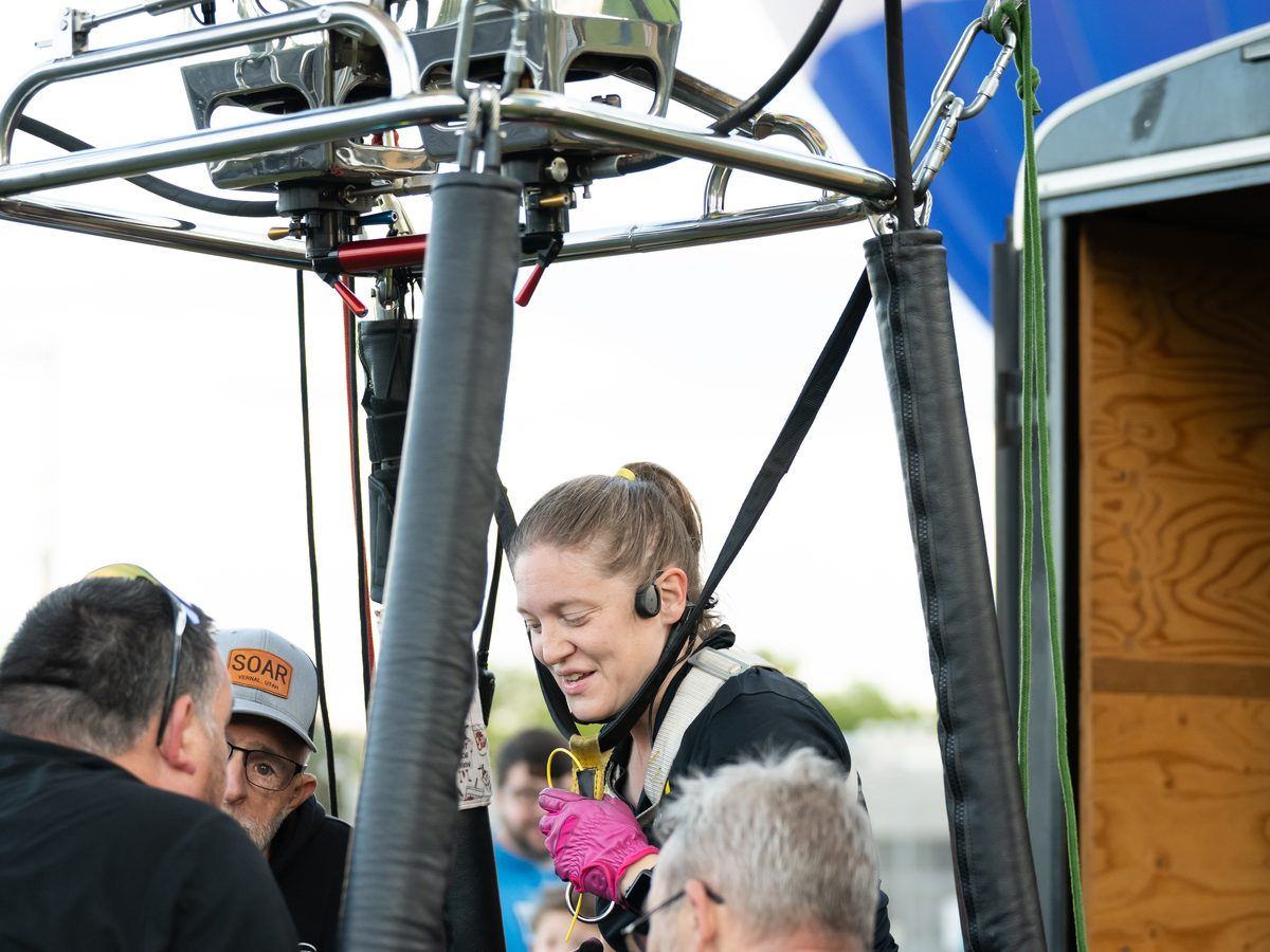 Preparing for a balloon experience